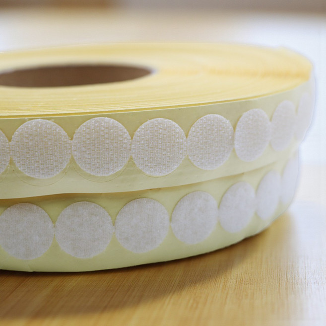 [이루몽] 찍찍이 롤 원형 테이프 20mm-18m(20y), 1개, 까슬이+보슬이