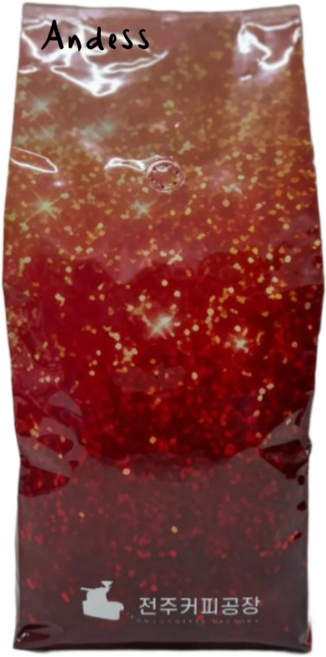 전주커피공장 블렌드 원두 카페 매장 원두납품 블랜딩 고소한 쌉쌀한 커피 안데스, 1kg, 1개, 커피메이커(중간)