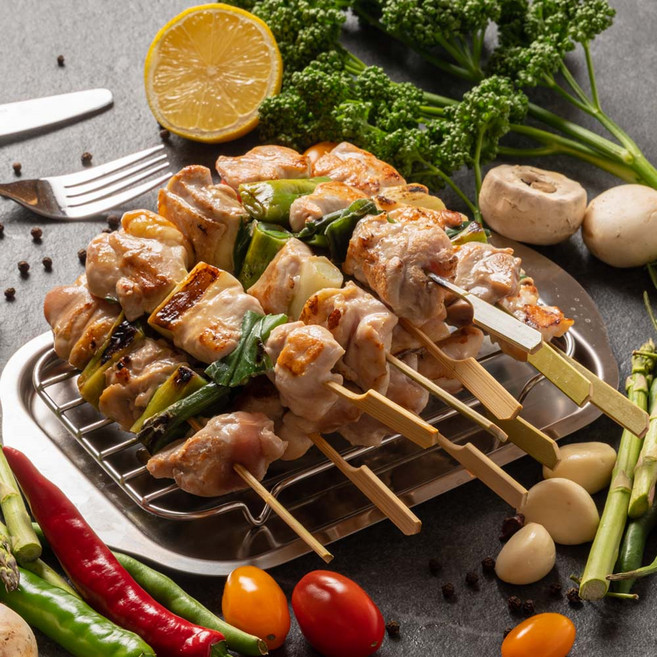 파닭꼬치 10개 (총 500g) 캠핑 바베큐 구이, 1개, 500g