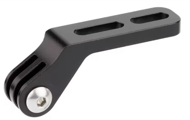 킹콩 자전거 라이트 액션캠 멀티 거치대 마운트 호환, 1개, 블랙