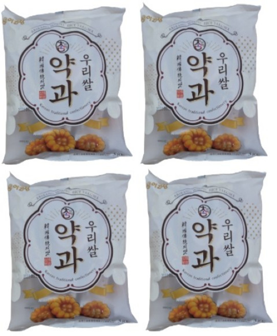 아리랑후드 한입참 우리쌀약과 340g, 4개