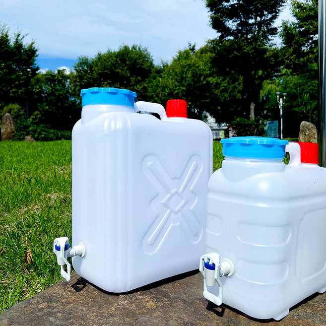 리빙패밀리 수도꼭지 말통, 혼합색상, 20L, 1개