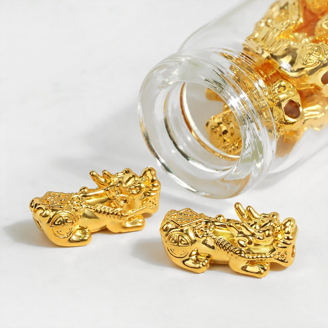 주리에떼 24K 순금 비휴 성공운 재물운 금테크 투자 기념일 선물(유리병 증정)