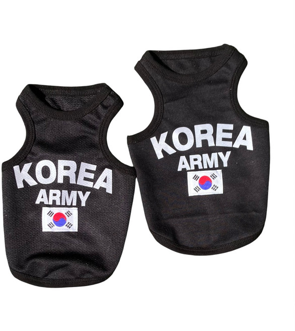 쏭바이펫 강아지 고양이 블랙 썸머 로카티 코리아 아미나시티 R.O.K.A S-3XL, 1개