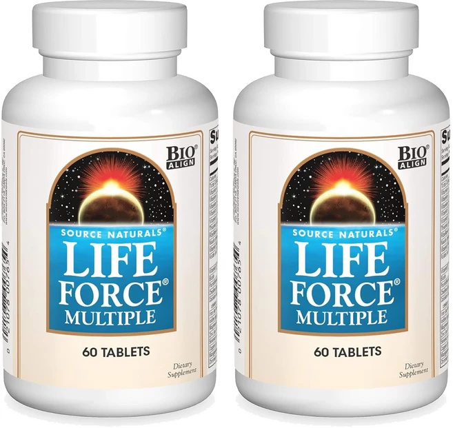 소스내츄럴스 라이프포스 멀티플 타블렛, 60정, 2개 - 쿠팡