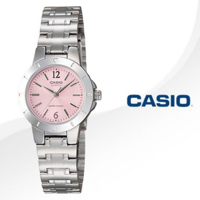 카시오 LTP-1177A-4A1 여자 메탈 시계 a