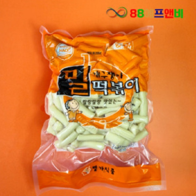 별가 개구쟁이 밀떡볶이, 2kg, 4개