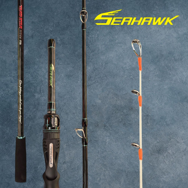 씨호크 타코스타 티탄 50kg 강도 돌문어 심해갑 9:1 로드, 175B