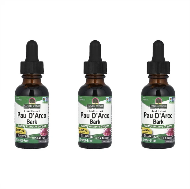 네이처스앤서 포다르코 껍질 2000mg 30ml 3개 - 쿠팡