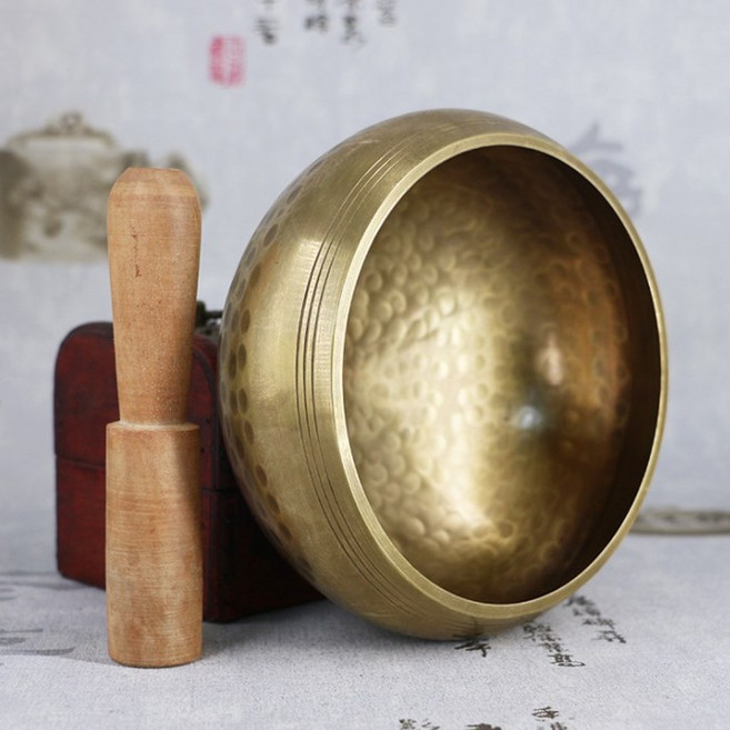 싱잉볼 티벳 명상 씽잉볼 좌종 요가종 명상종 8cm, 999개, 황동