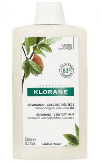 클로란 쿠푸아수버터 리페어 극손상모 샴푸, 400ml, 8개