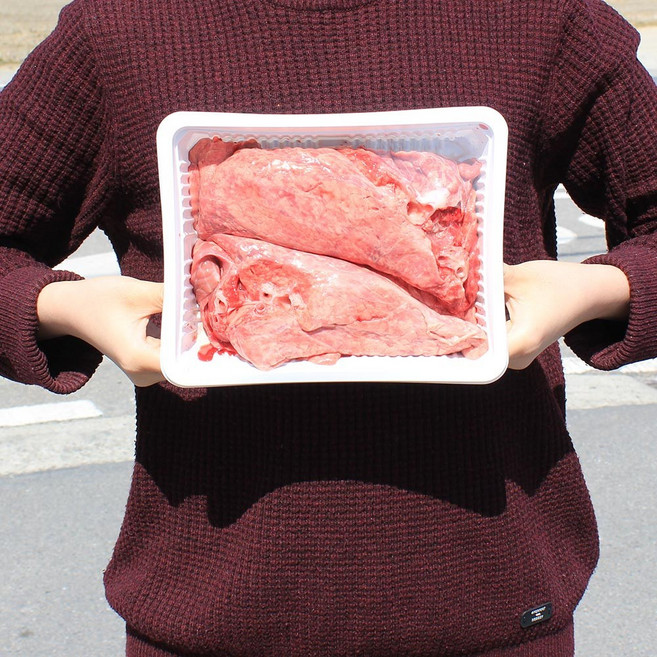 꿀맛컴퍼니 한돈 돼지허파 벌크 10마리분 업소용 돼지허파 도매 (냉장), 1개, 8kg