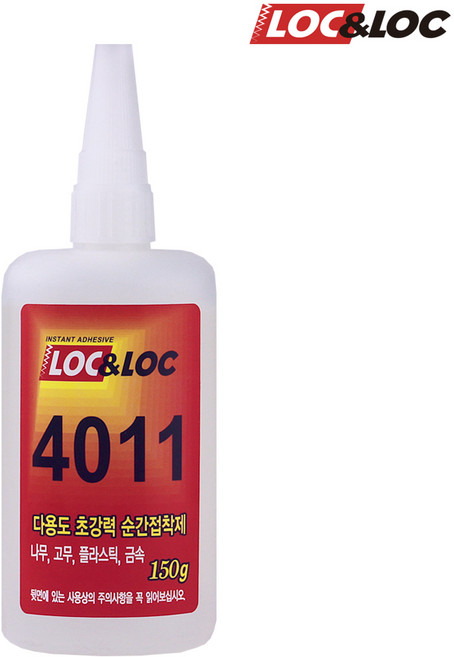 대용량 록앤록 4011 150g 다목적 순간접착제 초강력 본드 나무 고무 플라스틱 금속 대용량, 1개