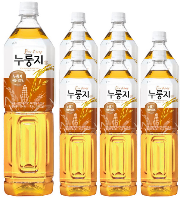 웅진 맑게 우려낸 누룽지 차