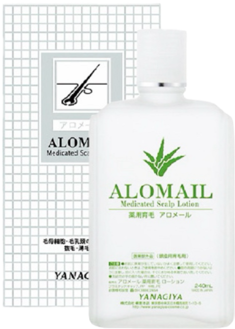 YANAGIYA 柳屋 ALOMAIL 藥用育毛強髮液 240ml 頭皮護理滋養髮根, 1個