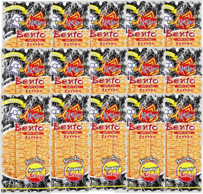 벤토 앵그리 앤 스파이시 어포, 12g, 15개
