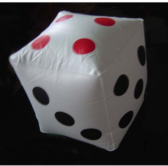 35公分充氣骰子 遊戲配件, 1個, 35cm充氣骰子+發票稅