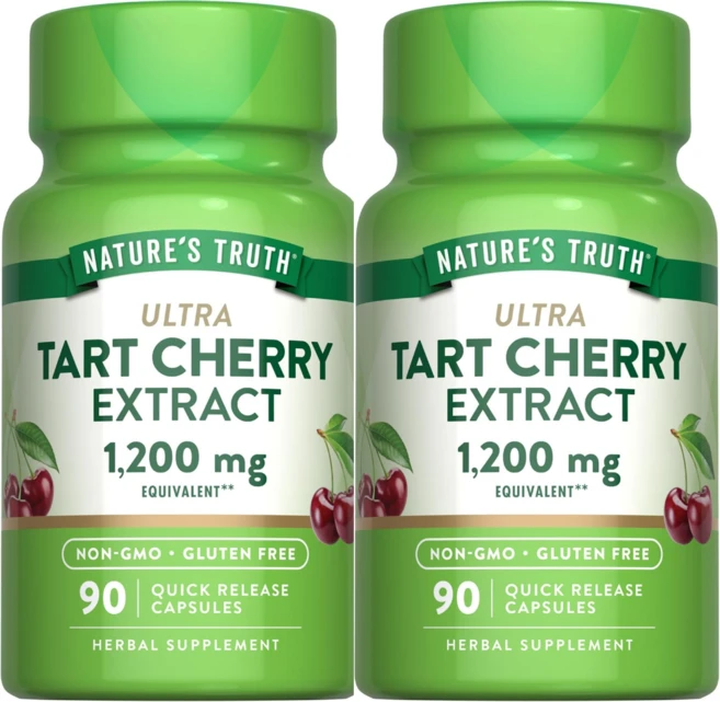 네이처스 트루스 울트라 타트체리 추출물 1 200mg 빠른 방출 캡슐 90정 2 SET - 쿠팡