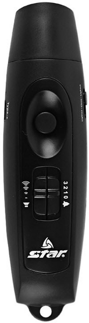 스타 충전식 전자 호각 호루라기 C타입 블랙 XH285-03, 1개, Black