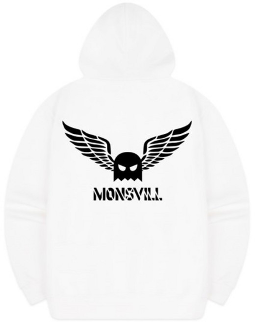 [몬스앤빌] 날개빌후드집업 남자 여성 빅사이즈 티셔츠