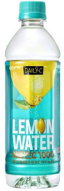 데일리C 레몬워터 500ml, 12개