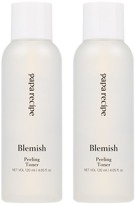 파파레서피 블레미쉬 각질케어 필링 토너, 120ml, 2개