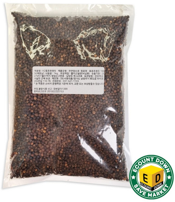 오케이식품 후추알 후추, 1kg, 1개