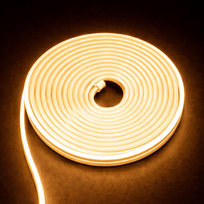 선세이브 LED 네온플렉스 5m DC 논네온 줄조명 7종 택1, 1개, 웜화이트