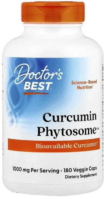 Doctor's Best 커큐민 파이토솜 1 000mg 베지 캡슐 180정(캡슐당 500mg), 180정, 1개 - 쿠팡