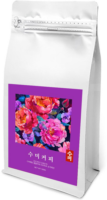 수미커피 에티오피아 아바야 게이샤 G1 내추럴 스페셜티 원두, 500g, 1개, 홀빈(분쇄안함)