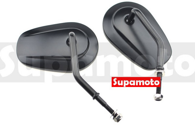 Supamoto M90 摩托車後照鏡, 1個, 銀(一對2邊),8正反