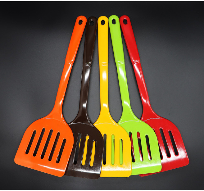 주방조리 반원뒤집개 뒤지게 후라이팬 뒤 집게, 빨강, 1개