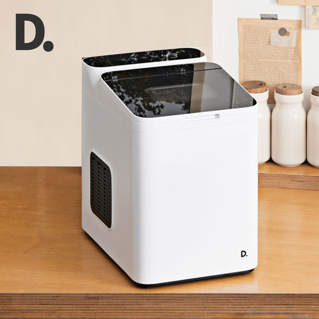 듀플렉스 가정용 미니 제빙기 자동세척 얼음 12kg - 제빙기