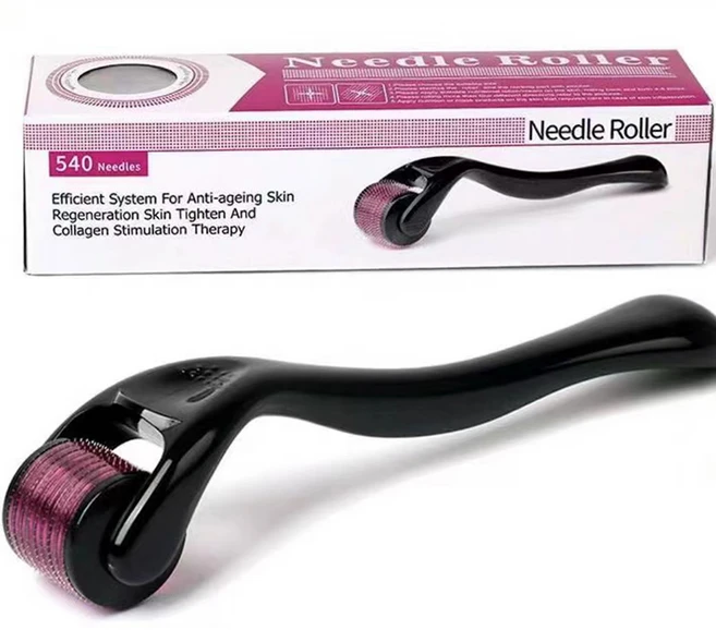 [공식수입] 에블린 세럼-샷 고농축 페이셜 세럼 7종 (MTS롤러 증정), 1개, 02_540니들 더마롤러(핑크) - 쿠팡