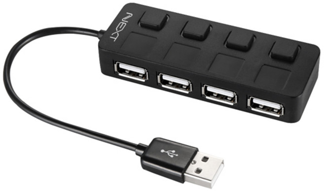 NEXTU NEXT-204UH NEW (4포트) USB허브, 선택없음, 1개