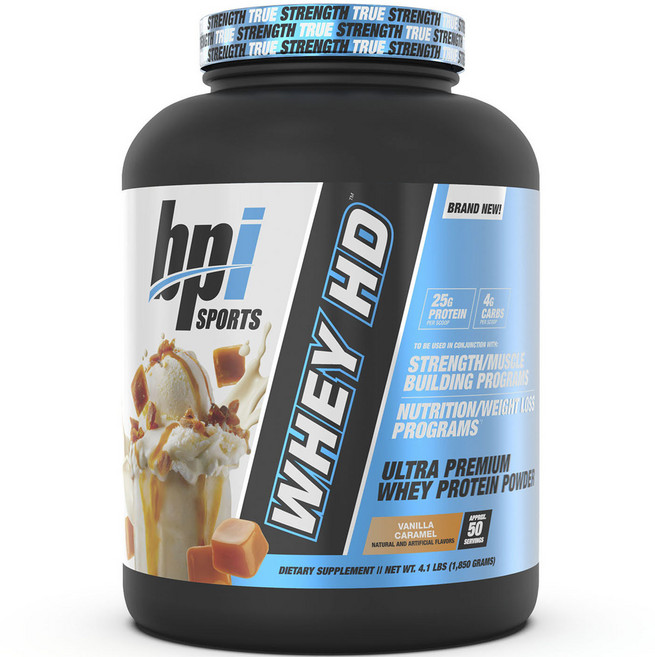 비피아이스포츠 웨이 HD 울트라 프리미엄 프로틴 파우더 바닐라 캐러멜, 1개