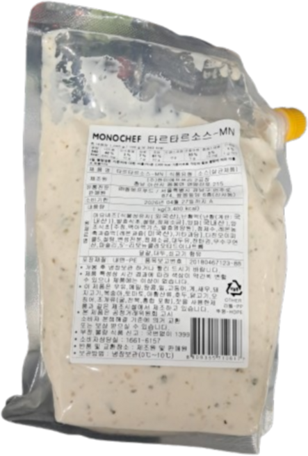 바이오마켓_푸드공방 모노쉐프 짬뽕탕 소스 1kg, 17개