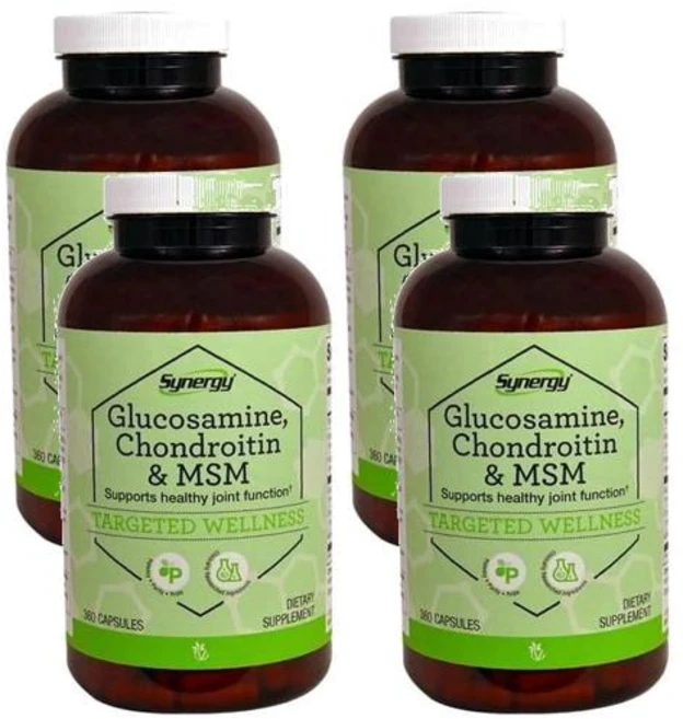 비타코스트 시너지 글루코사민 콘드로이틴 & MSM 캡슐 360정, 4개 - 쿠팡