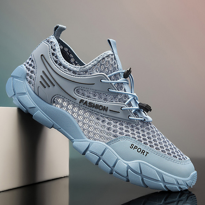 POMTOR 남성 런닝화 여름 경량 메쉬 운동화