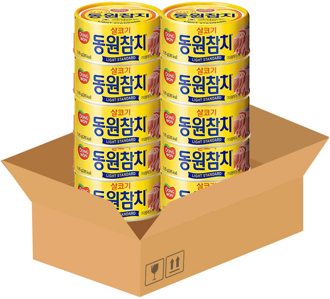 동원참치 참치캔 살코기참치 135g, 10개