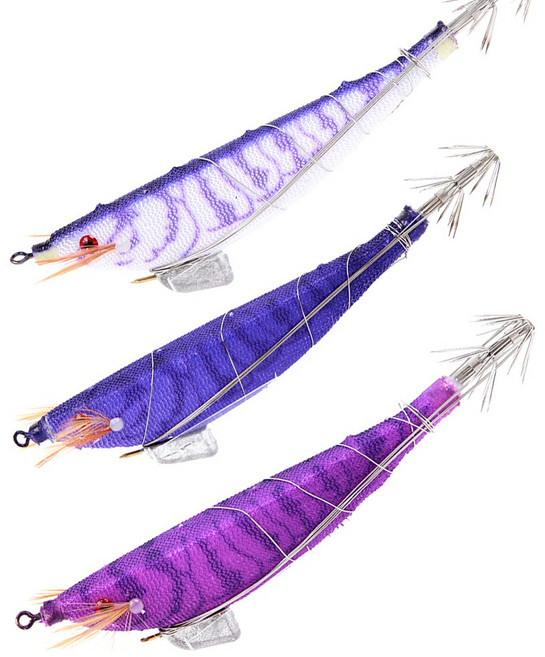 삼봉에기 한치 갑오징어 퍼플 에기 오모리그 에비 슷테 학꽁치포, 04.퍼플핑꾸S, 04.퍼플핑꾸S