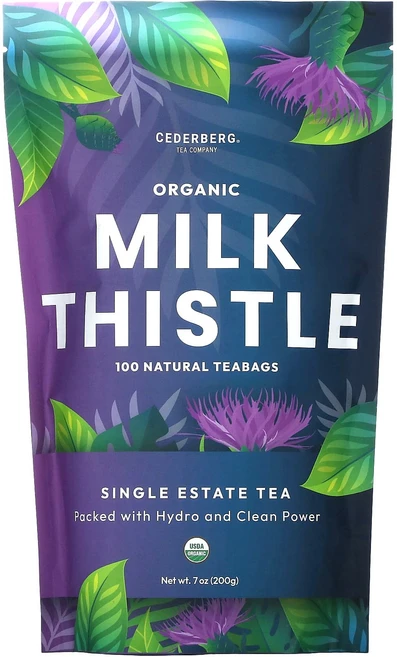 몸관리하세요 겨울입니다 Cederberg Tea Co 싱글 사유 티 유기농 밀크시슬 카페인 무함유 천연 티백 100개 200g(7oz) 특별관리진행, Cederberg Tea Co 싱글 사유 ..., 1개, 100개입 - 쿠팡