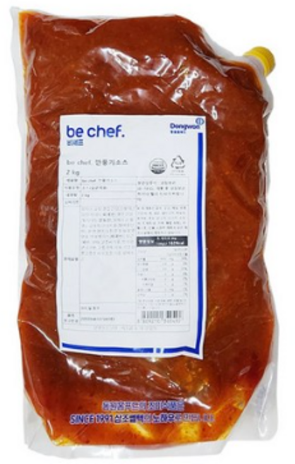 동원홈푸드 비셰프 깐풍기소스 2kg, 1개