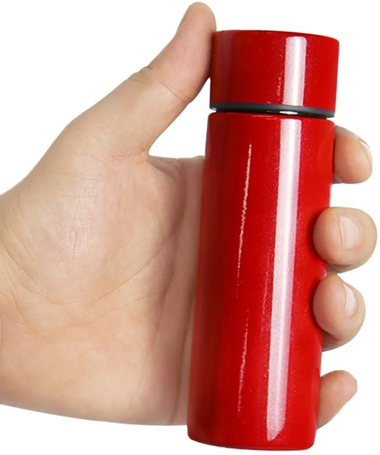 르웨이 휴대용 316 스테인리스 보온 보냉 가벼운 미니 텀블러 125ml, 1개, 레드 - 쿠팡