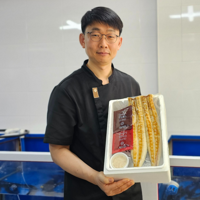 큰길장어 국내산 자포니카 풍천 민물장어 초벌구이, 1개, 1kg