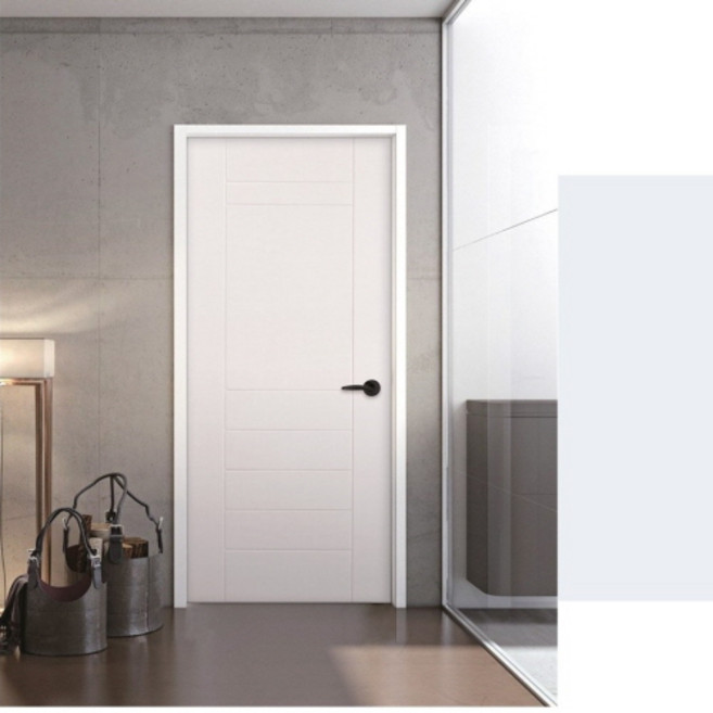 [ 방문+문틀교체시공] 5세트교체시(1짝당) / 전문가시공(실측+시공+자재) / ABS발포문틀+선우드 민판도어 / 디자인도어옵션, 1개