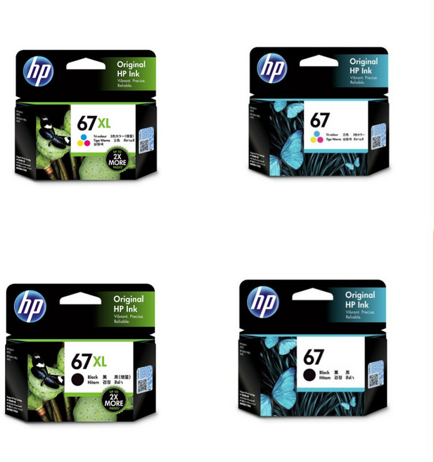 HP 67 墨水匣, 1個, 原廠HP67彩色一般量3YM55AA