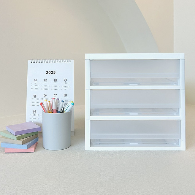 플라팜 서류정리함 A4 미니서랍장 사무용품, 1개