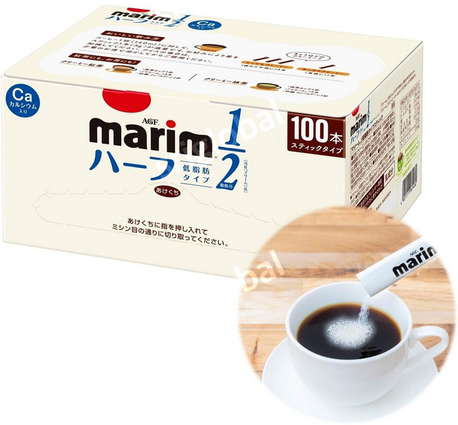 AGF 마림 스틱 저지방 커피크림 100개입, 1개