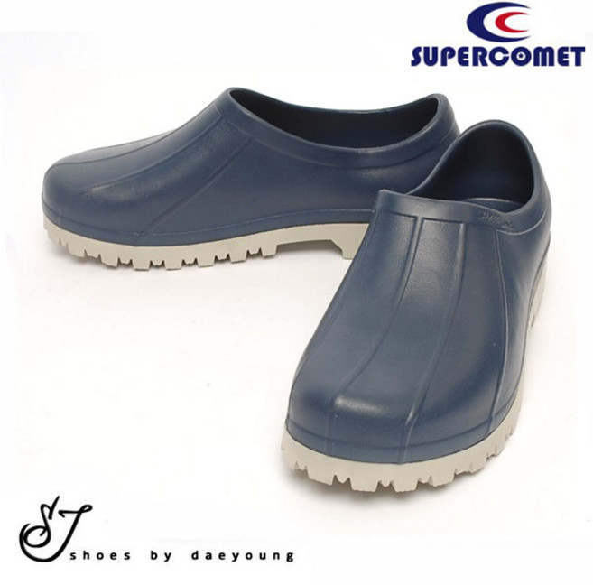 [SJshoes] 남성용 미끄럼방지 소재의 아웃솔 EVA 경량 쿠션 논슬립 주방화 DY777